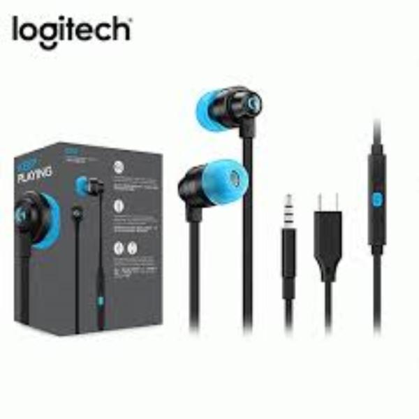LOGITECH G333 Gaming Earphones - BLACK - 3.5 MM - EMEA