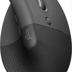 Logitech Lift Bluetooth Vertical Ergonomic Mouse – Graphite/Black